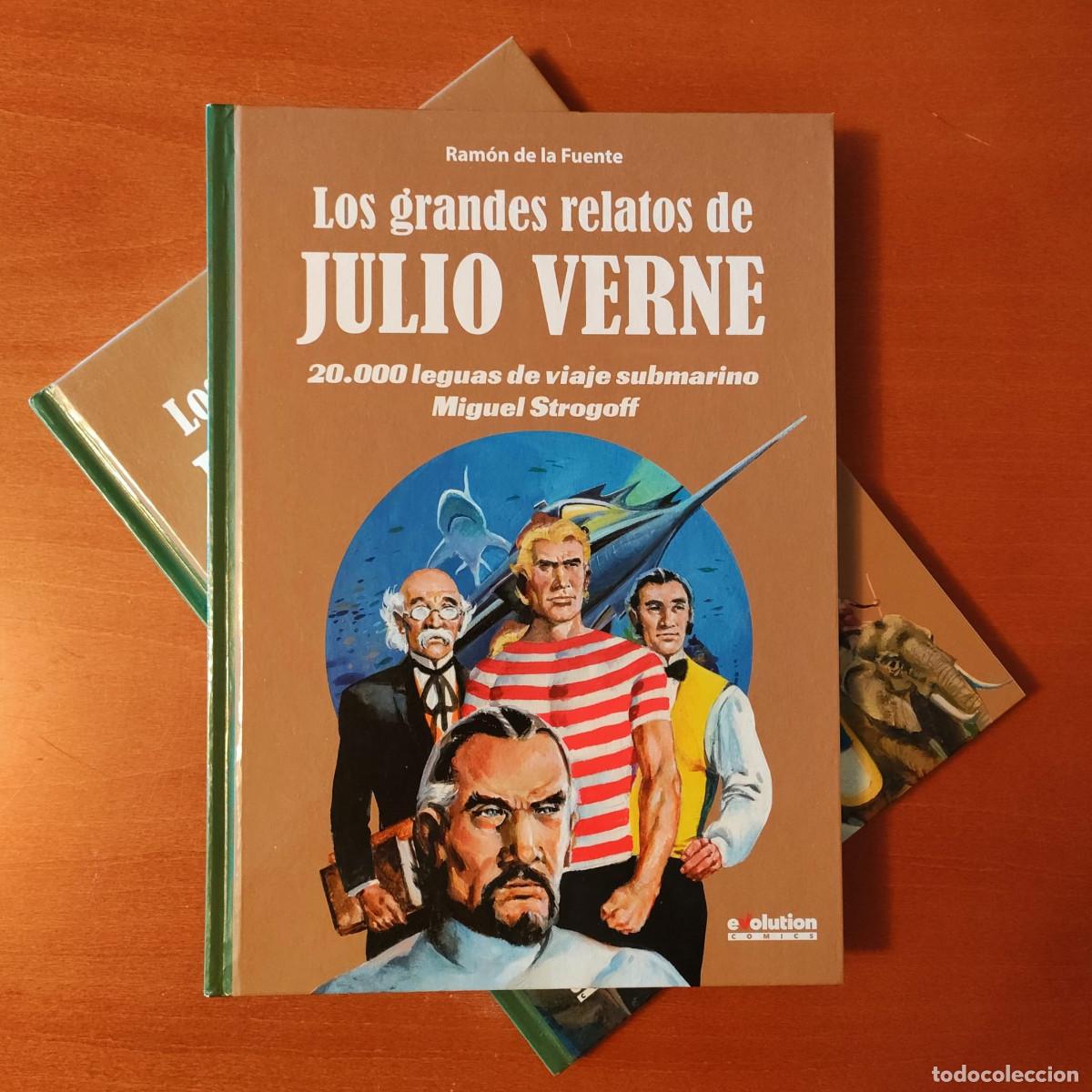 C&oacute;mics: LOS GRANDES RELATOS DE JULIO VERNE Evolution Comics Ram&oacute;n de la Fuente Completa 2 N&ordm;. - Foto 1