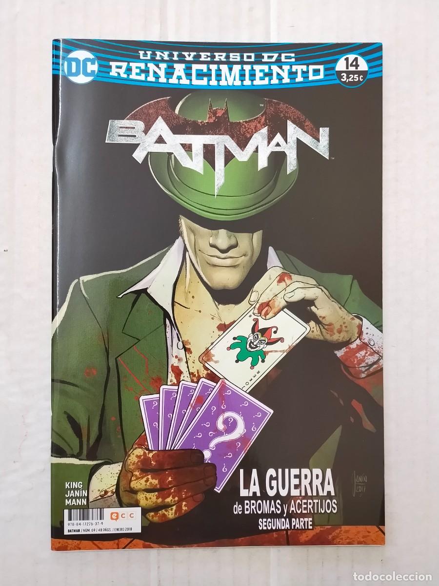 C&oacute;mics: BATMAN n&ordm; 14. LA GUERRA DE BROMAS Y ACERTIJOS, SEGUNDA PARTE. ECC - Foto 1