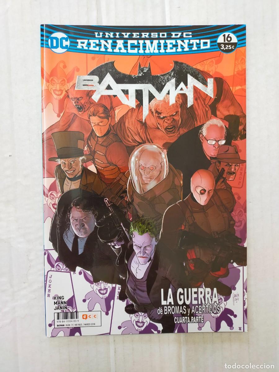 C&oacute;mics: BATMAN n&ordm; 16. LA GUERRA DE BROMAS Y ACERTIJOS, CUARTA PARTE. ECC - Foto 1