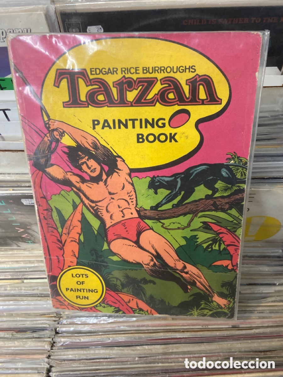 C&oacute;mics: Edgar rice tarzan painting book - Foto 2