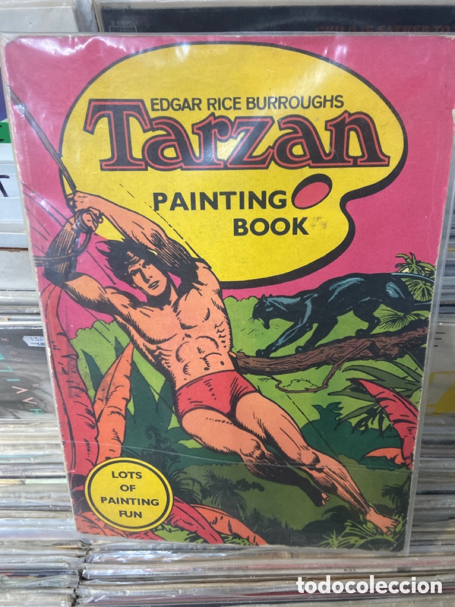 C&oacute;mics: Edgar rice tarzan painting book - Foto 1