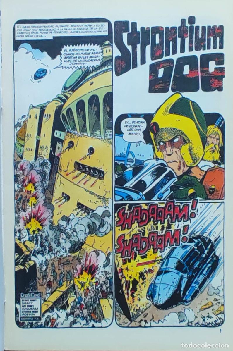 C&oacute;mics: STRONTIUM DOG DOS EJEMPLARES N&ordm; 10 Y 11 - MC EDICIONES DE KIOSKO. - Foto 6