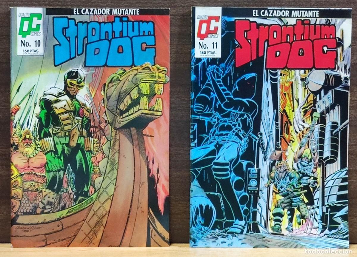 C&oacute;mics: STRONTIUM DOG DOS EJEMPLARES N&ordm; 10 Y 11 - MC EDICIONES DE KIOSKO. - Foto 1