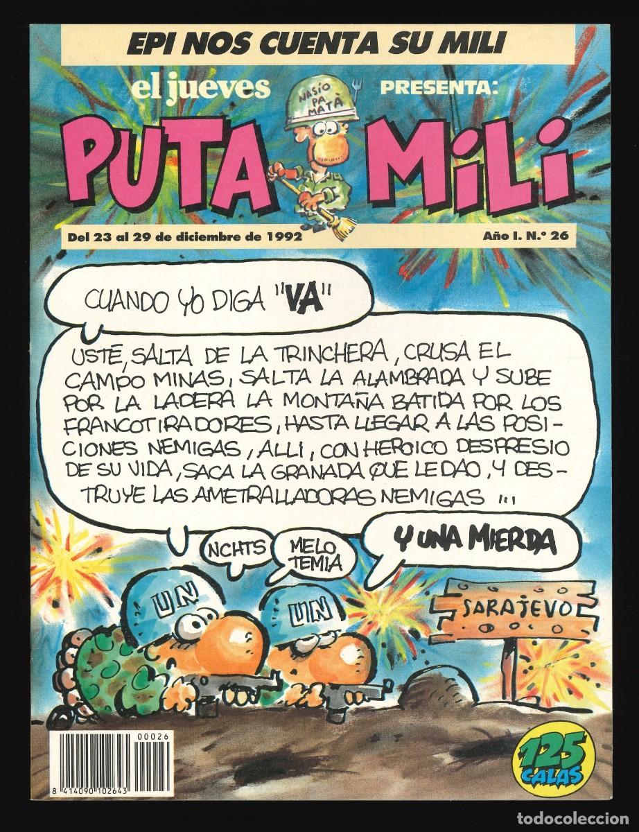 C&oacute;mics: PUTA MILI - EDICIONES EL JUEVES / N&Uacute;MERO 26 - Foto 1