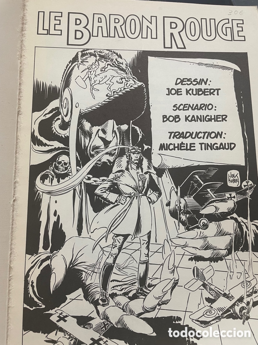 C&oacute;mics: Le Baron Rouge (Joe Kubert ) - Foto 2