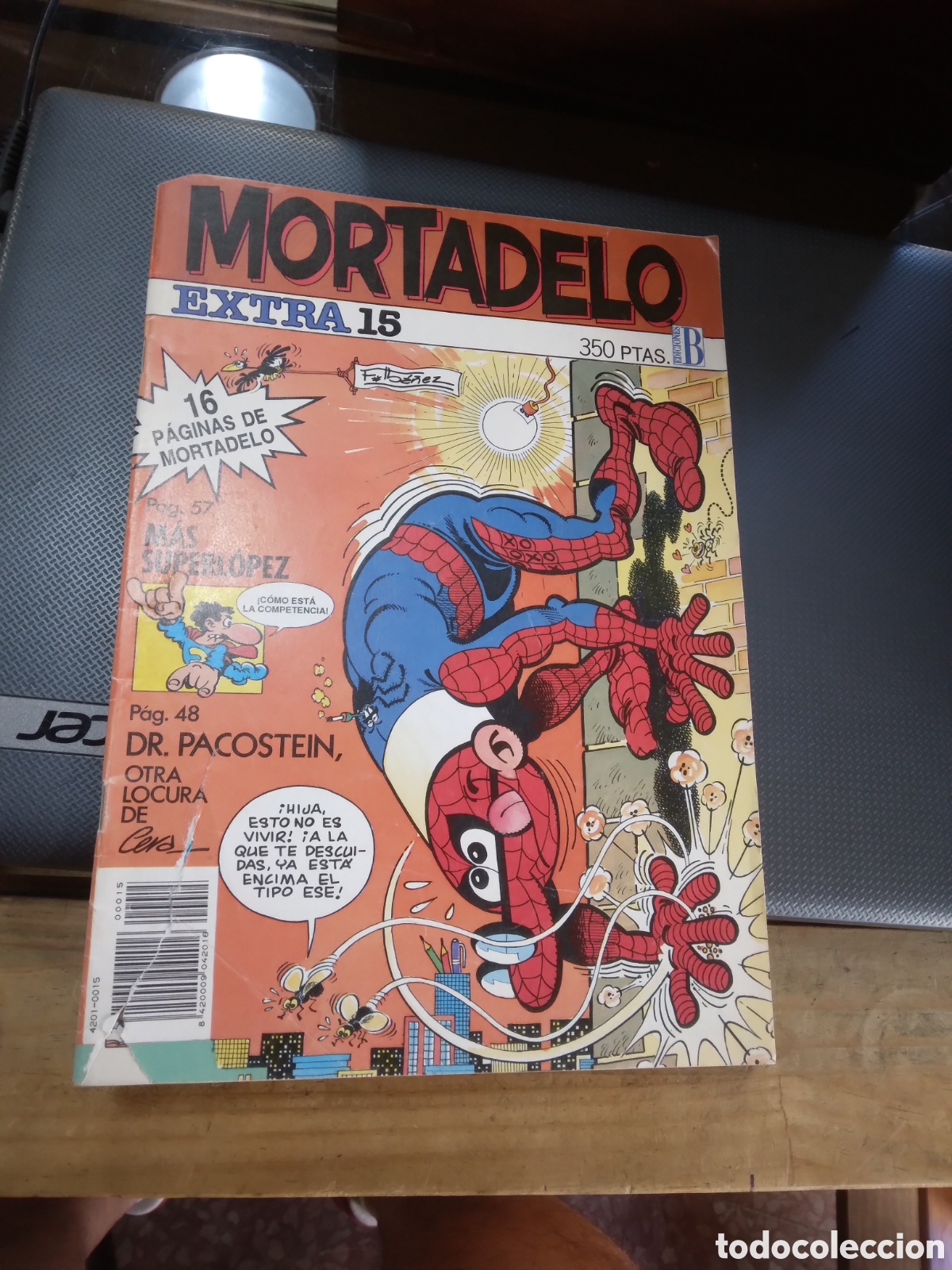 C&oacute;mics: Mortadelo, Extra 15, 350 pesetas, Edici&oacute;n B - Foto 1