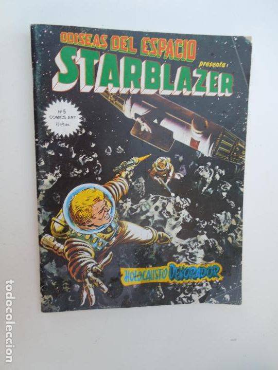 Comics : STARBLAZER - HOLOCAUSTO DEVORADOR N&ordm; 5 - EDITORIAL VERTICE 1979