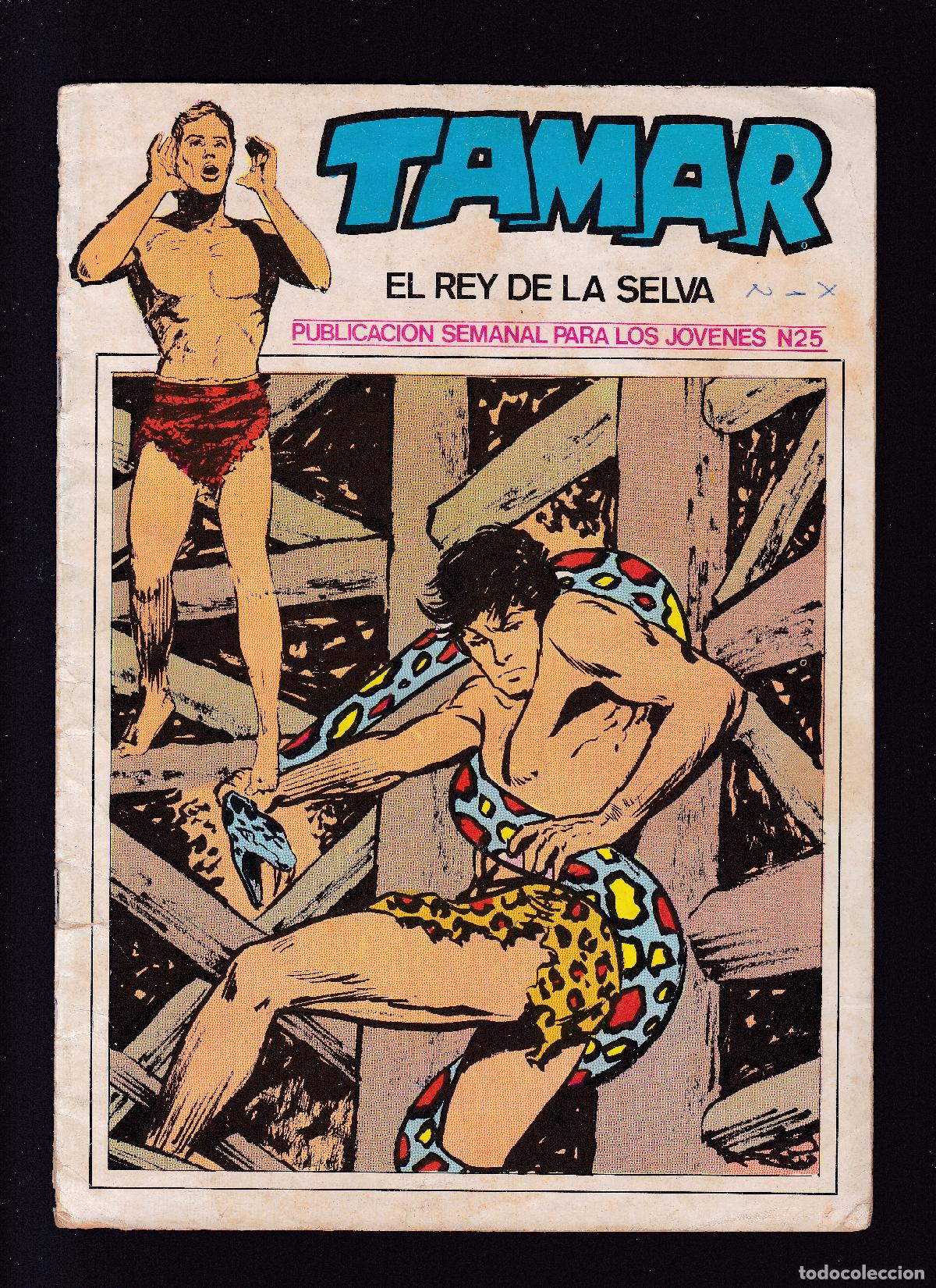 C&oacute;mics: TAMAR - EL REY DE LA SELVA - N&ordm; 25 - EDICIONES TORAY - Foto 1