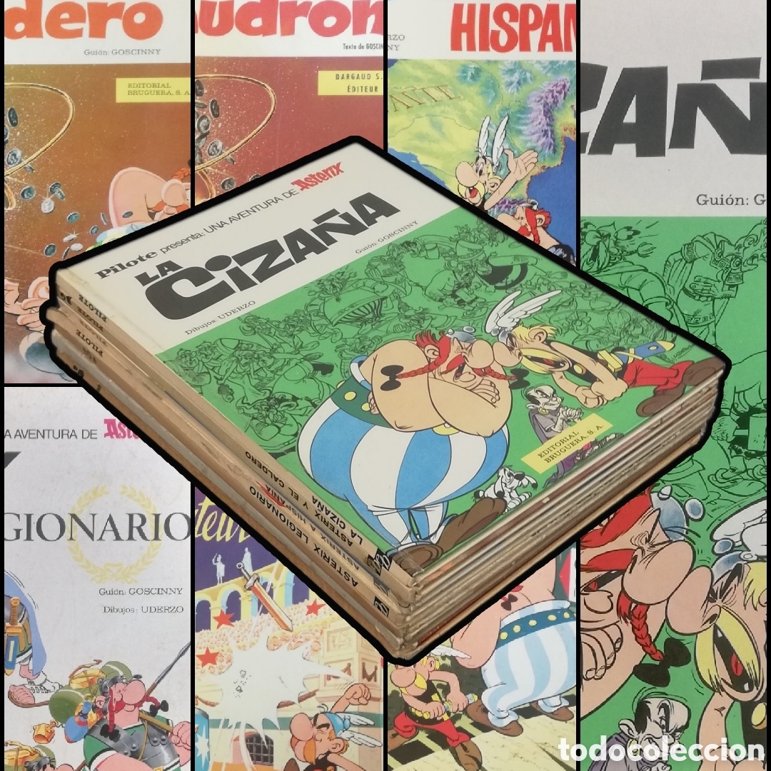 C&oacute;mics: Ast&eacute;rix Primeras Ediciones (7 tomos) - Foto 1