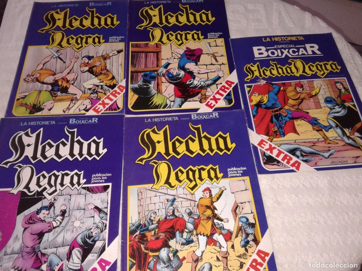 C&oacute;mics: FLECHA NEGRA, N&ordm; 1-2-4-5-6, B19 - Foto 1