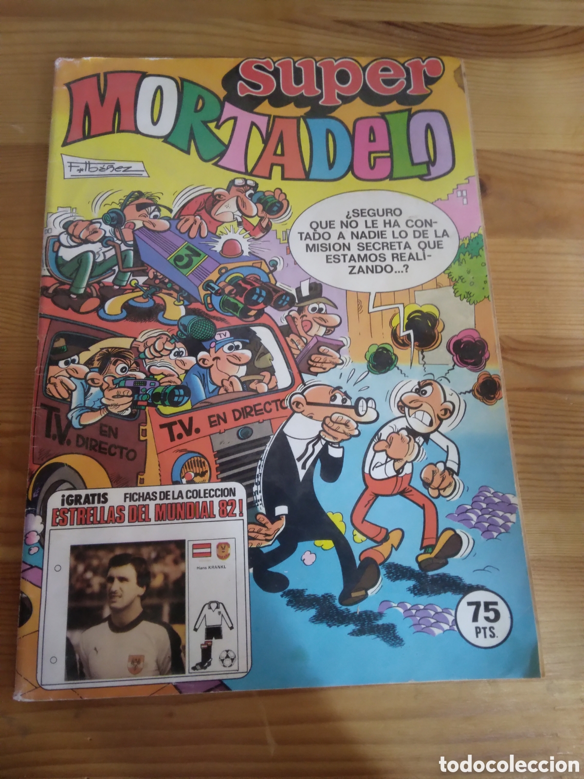 C&oacute;mics: Super Mortadelo, 75 pesetas, numero 126 - Foto 1