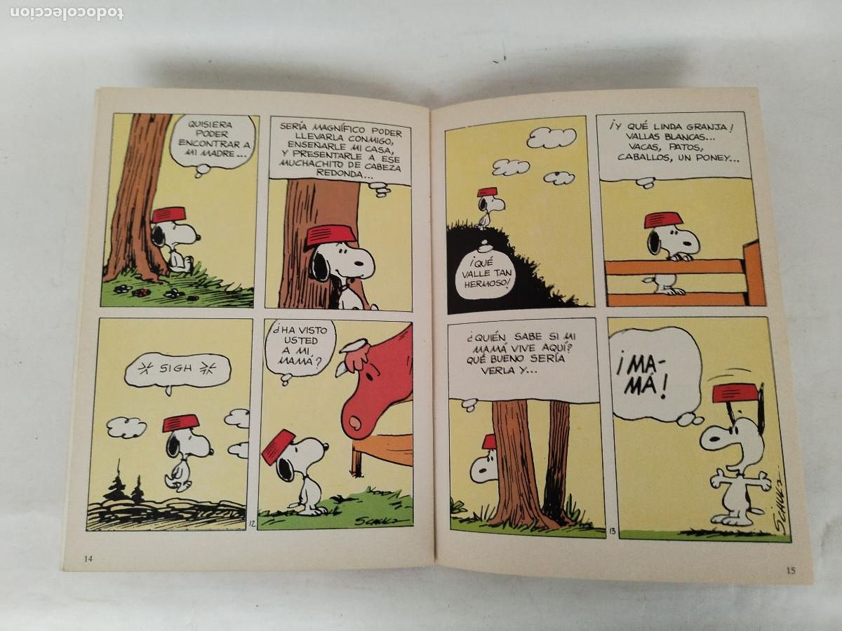 C&oacute;mics: snoopy escritor schulz Ed. 1983 - c113 - Foto 2