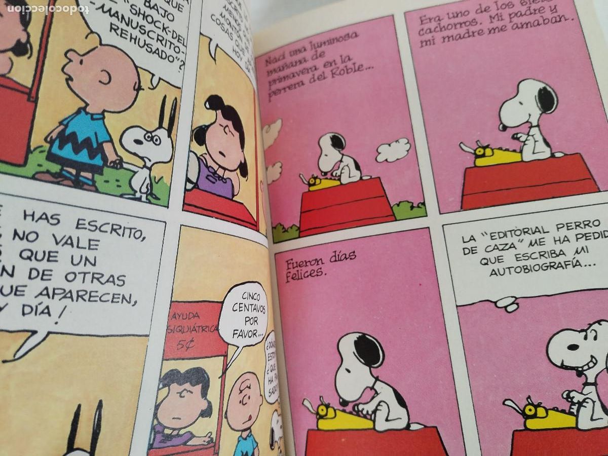 C&oacute;mics: snoopy escritor schulz Ed. 1983 - c113 - Foto 3
