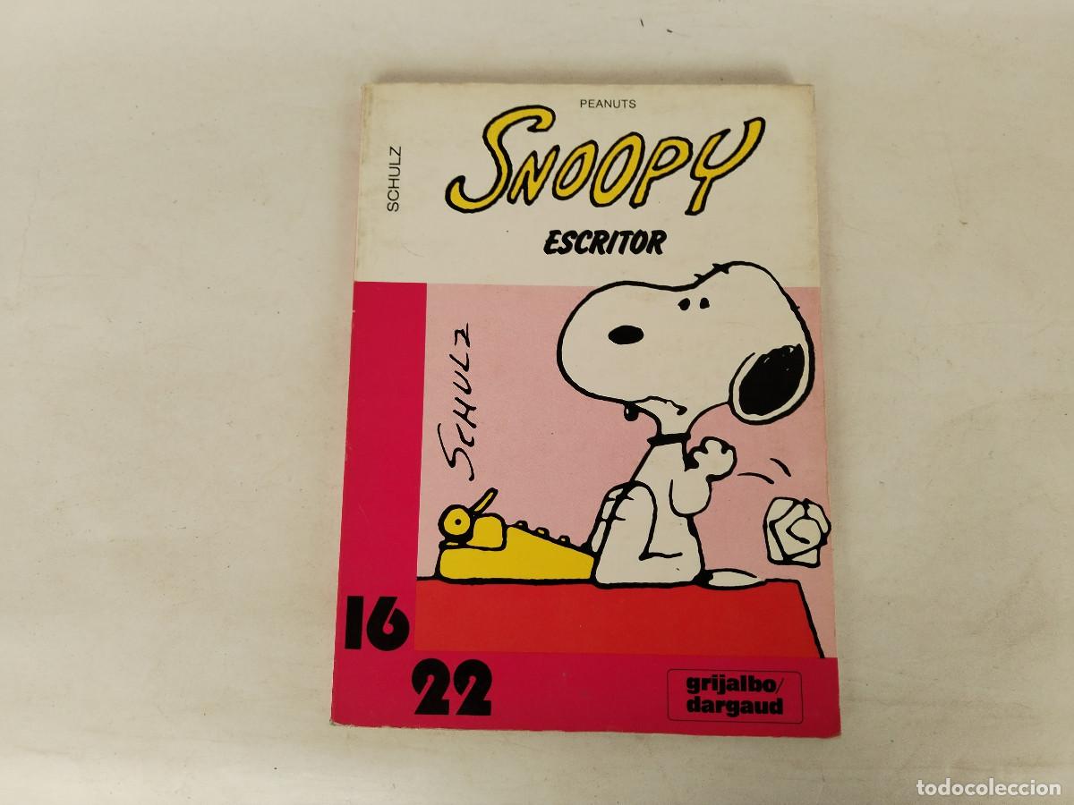 C&oacute;mics: snoopy escritor schulz Ed. 1983 - c113 - Foto 1