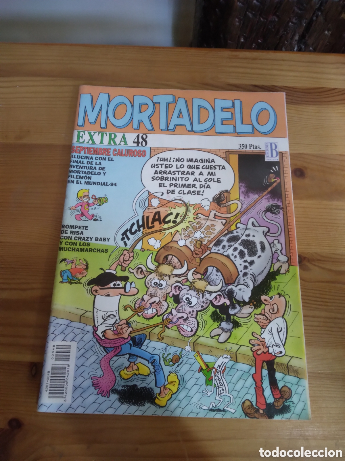C&oacute;mics: Mortadelo extra 48, 350 pesetas, Ediciones B - Foto 1