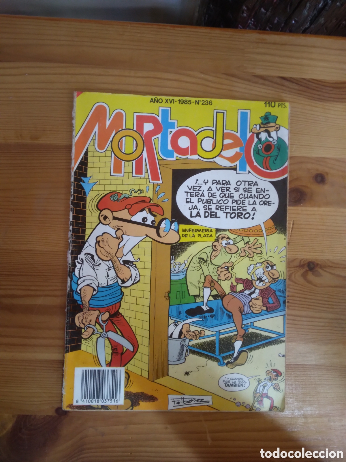 C&oacute;mics: Mortadelo, a&ntilde;o XVI, n&uacute;mero 236, 110 pesetas - Foto 1