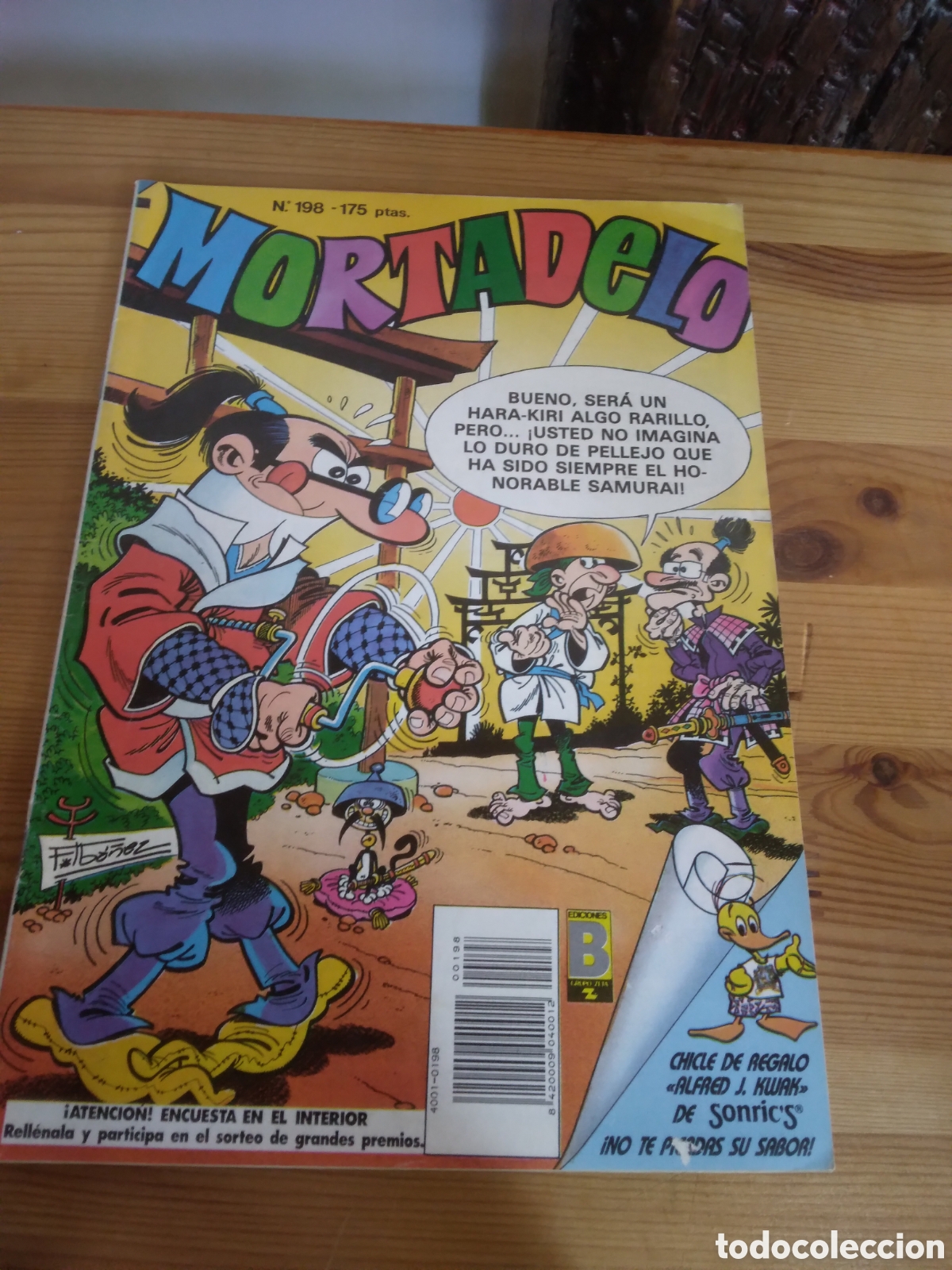 C&oacute;mics: Mortadelo, numero 198, 175 pesetas - Foto 1