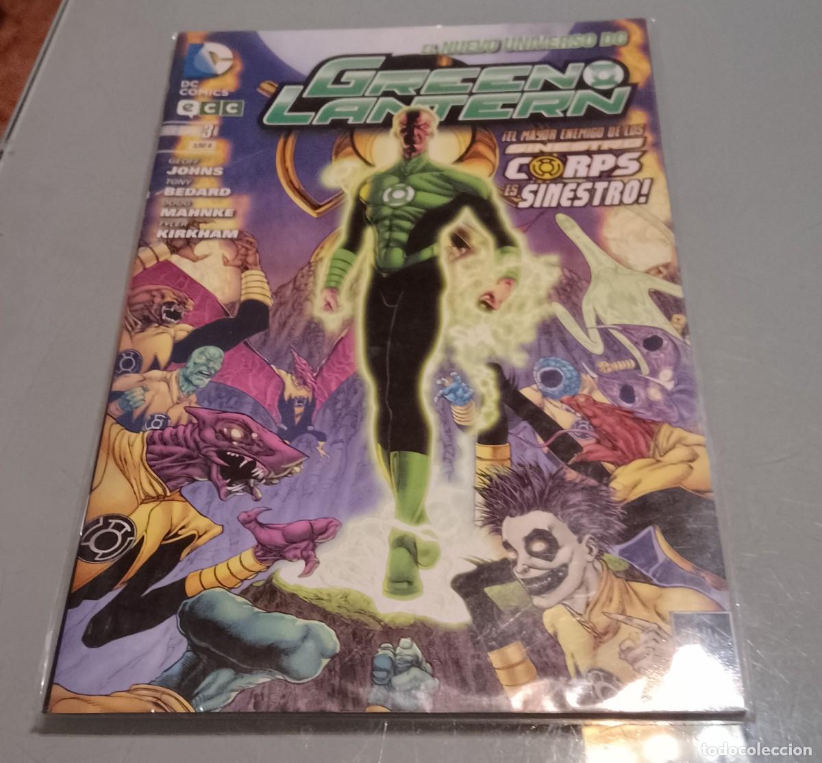 C&oacute;mics: DC GREEN LANTERN 3 NUEVO UNIVERSO DC GEOFF JOHNS PRECINTADO - Foto 1