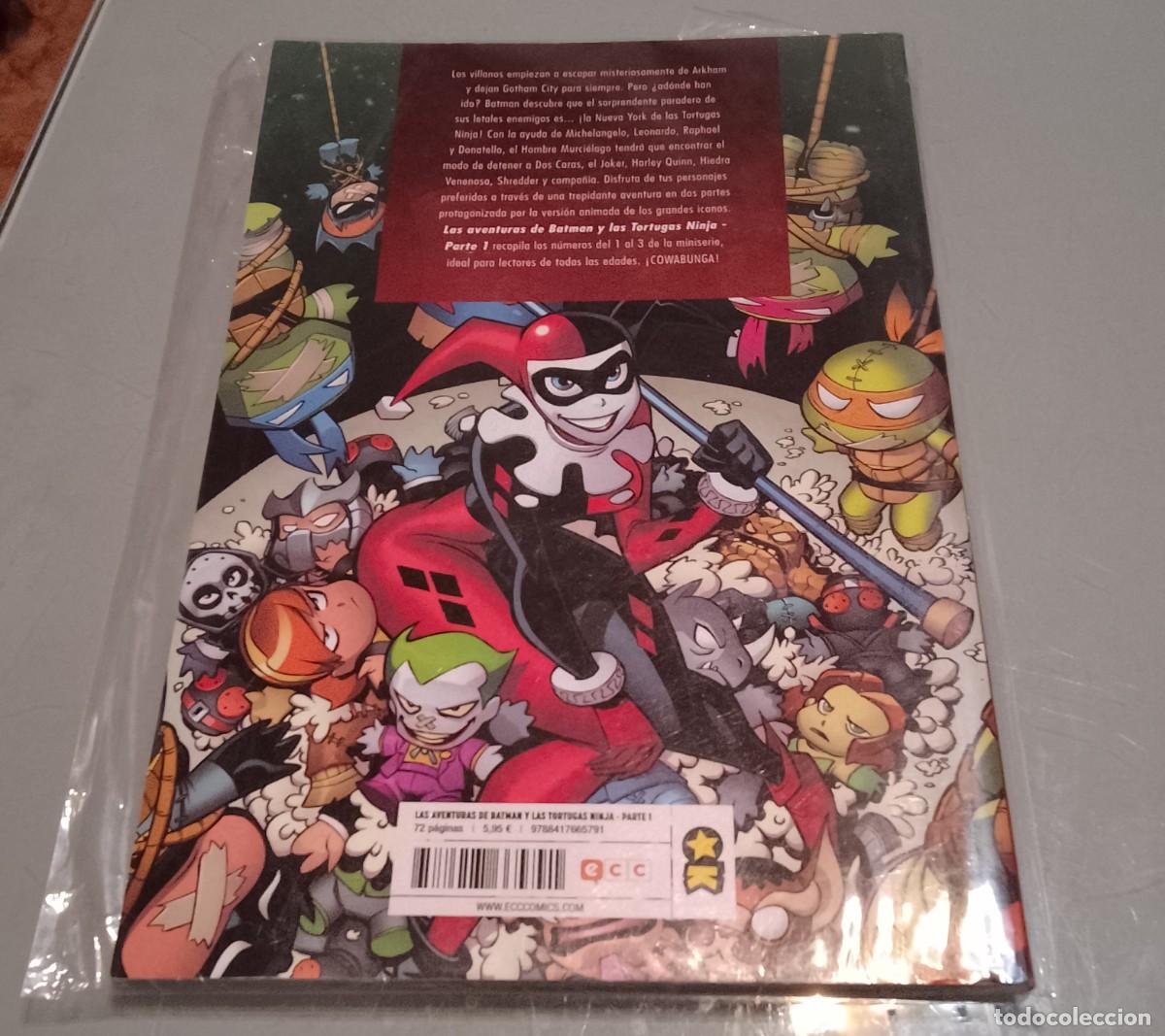 C&oacute;mics: LAS AVENTURAS DE BATMAN Y LAS TORTUGAS NINJA PARTE 1 ECC PRECINTADO - Foto 2