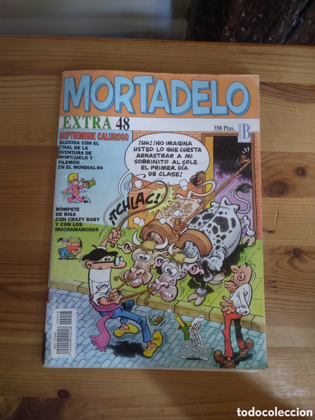 C&oacute;mics: Mortadelo extra 48, 350 pesetas, Ediciones B - Foto 1