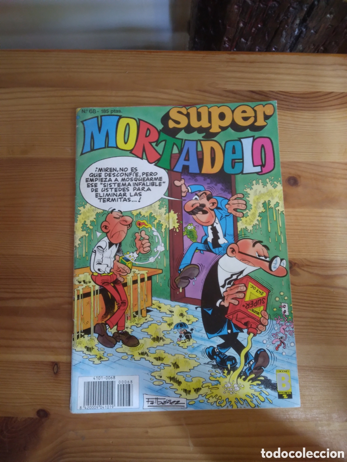 C&oacute;mics: Super Mortadelo, numero 68, 185 pesetas - Foto 1