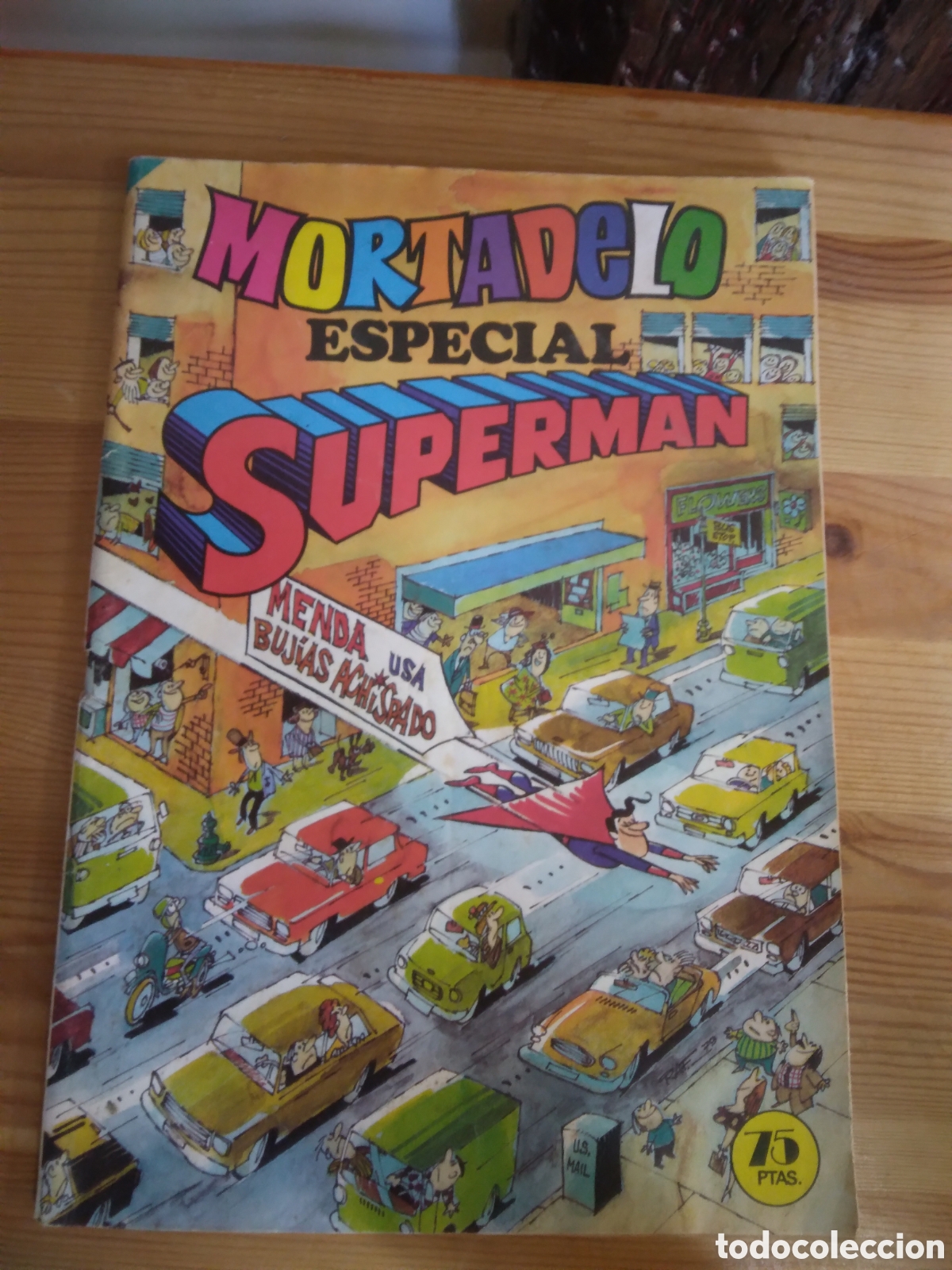C&oacute;mics: Mortadelo especial Superman, 75 pesetas, numero 66 - Foto 1