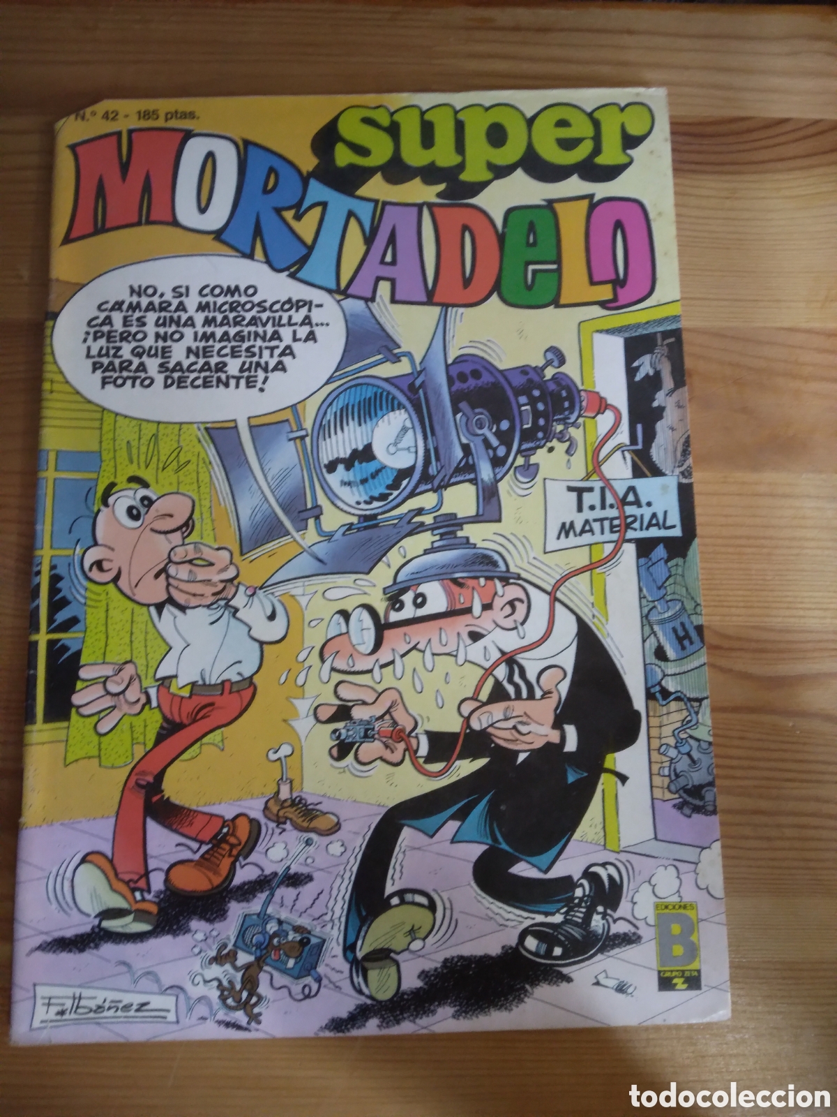 C&oacute;mics: Super Mortadelo, numero 42, 185 pesetas - Foto 1
