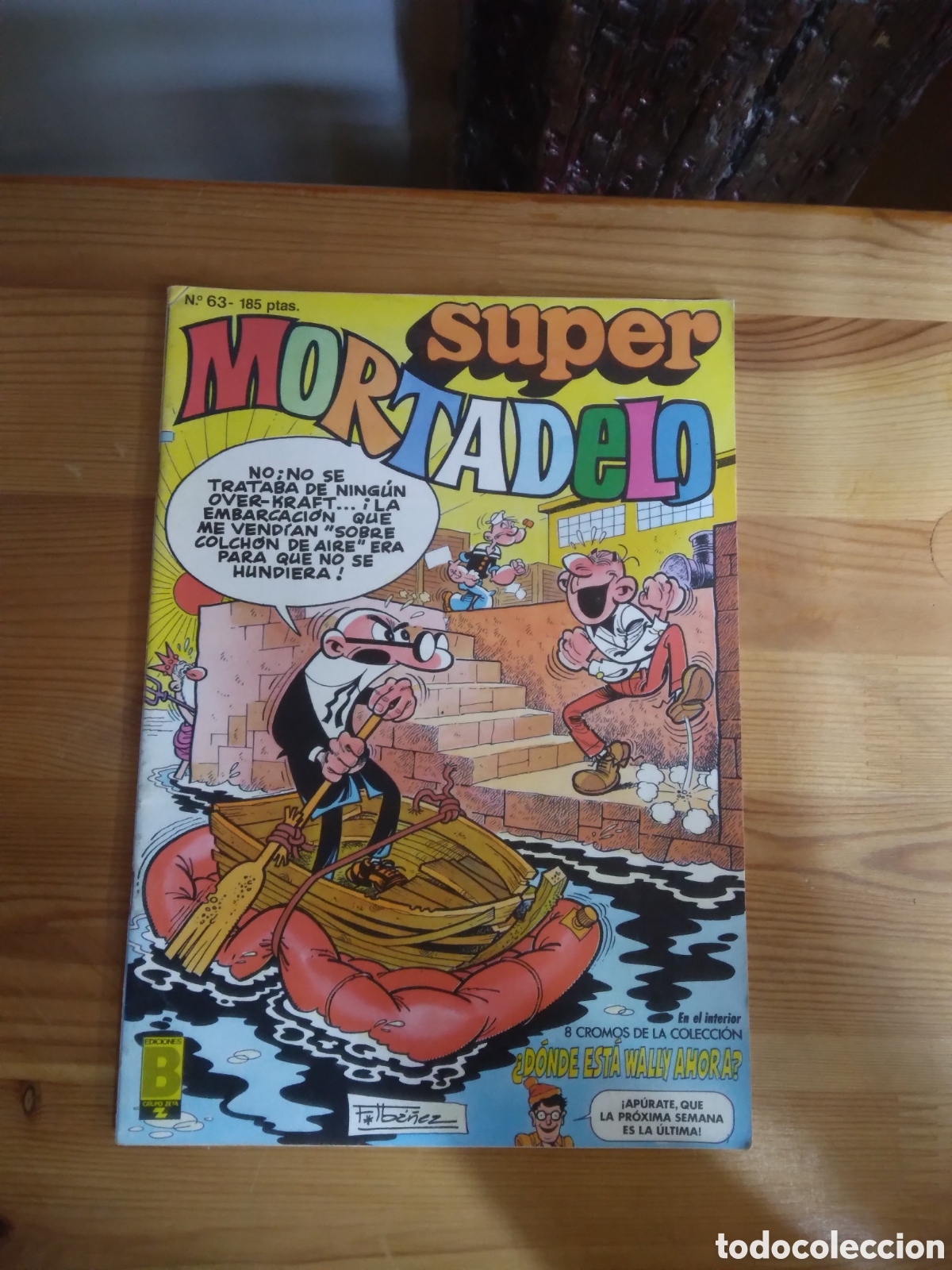 C&oacute;mics: Super Mortadelo, numero 63, 185 pesetas - Foto 1