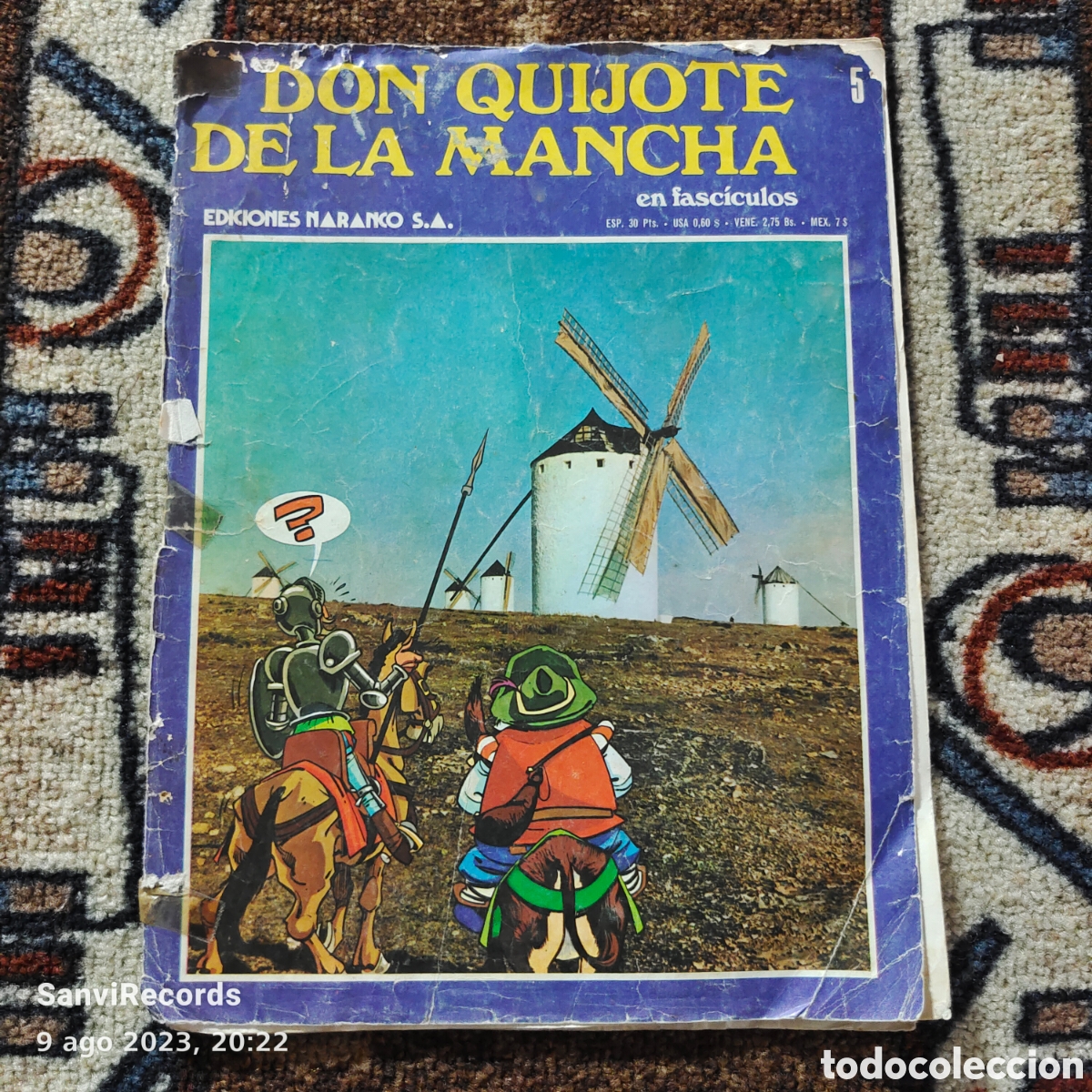 C&oacute;mics: DON QUIJOTE DE LA MANCHA N&deg; 5 (EDICIONES NARANCO) - Foto 1