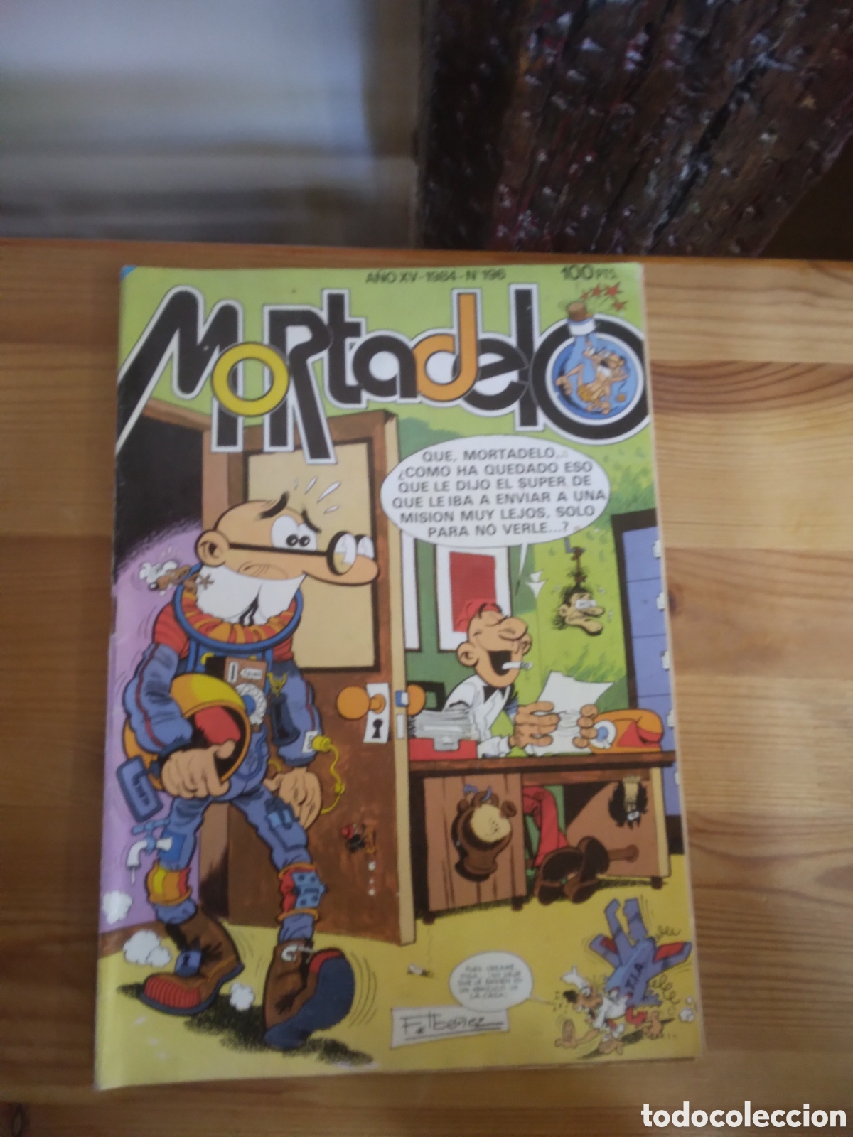 C&oacute;mics: Mortadelo, a&ntilde;o XV, 1984, numero 196 - Foto 1