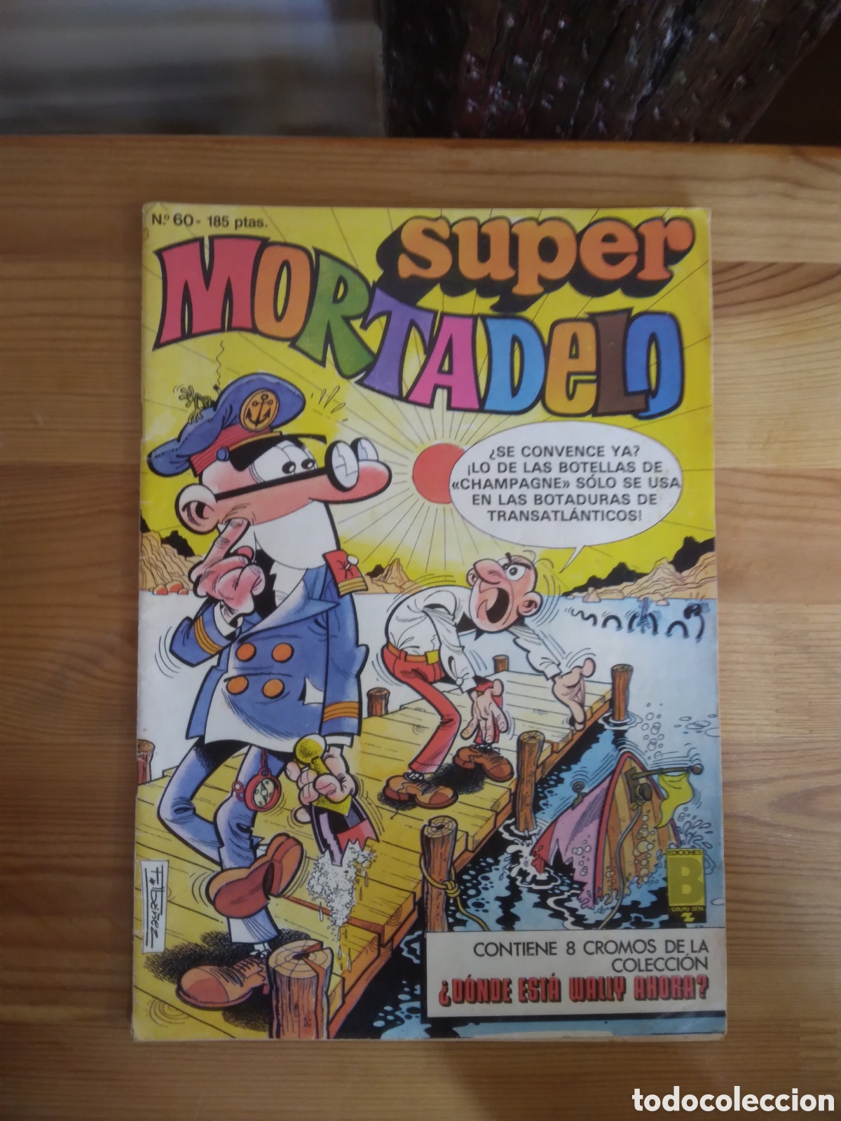 C&oacute;mics: Super Mortadelo numero 60, 185 pesetas - Foto 1
