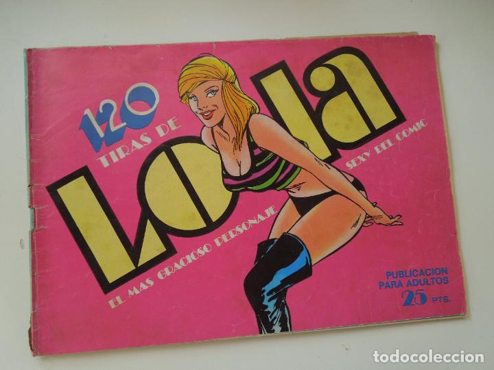 Comics : 120 TIRAS DE LOLA EL MAS GRACIOSO PERSONAJE SEXY DEL COMIC - N&ordm; 9 - BRUGUERA 1974