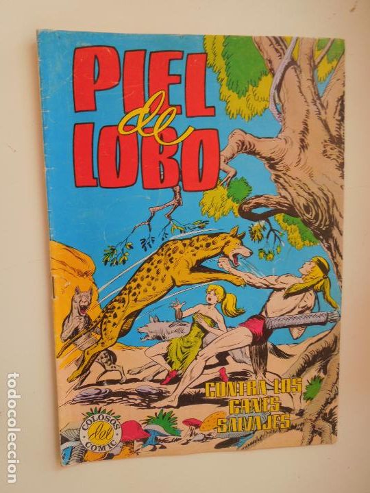 Fumetti: PIEL DE LOBO N&ordm; 6 CONTRA LOS CANES SALVAJES EDC VALENCIANA 1980