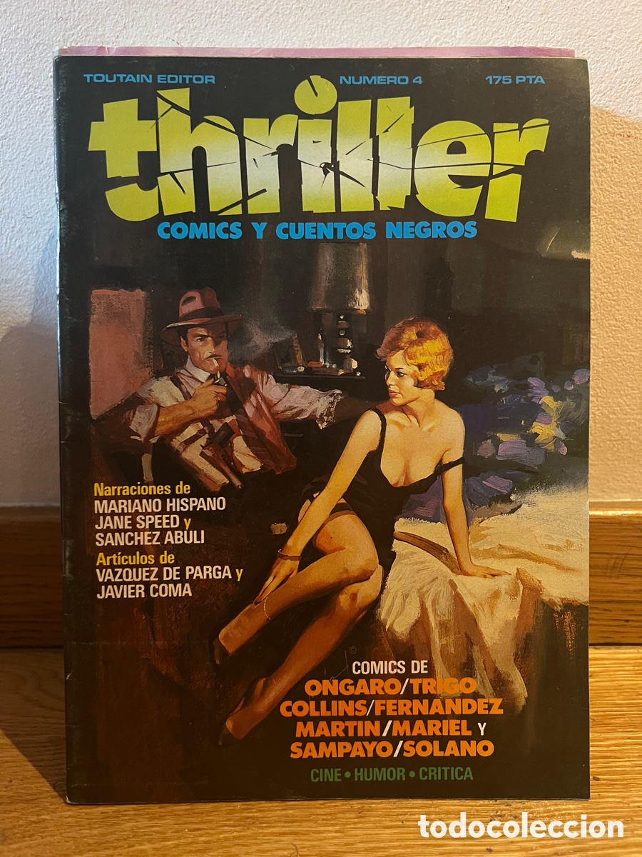 C&oacute;mics: Thriller c&oacute;mics y cuentos negros n&uacute;mero 4 - Foto 1