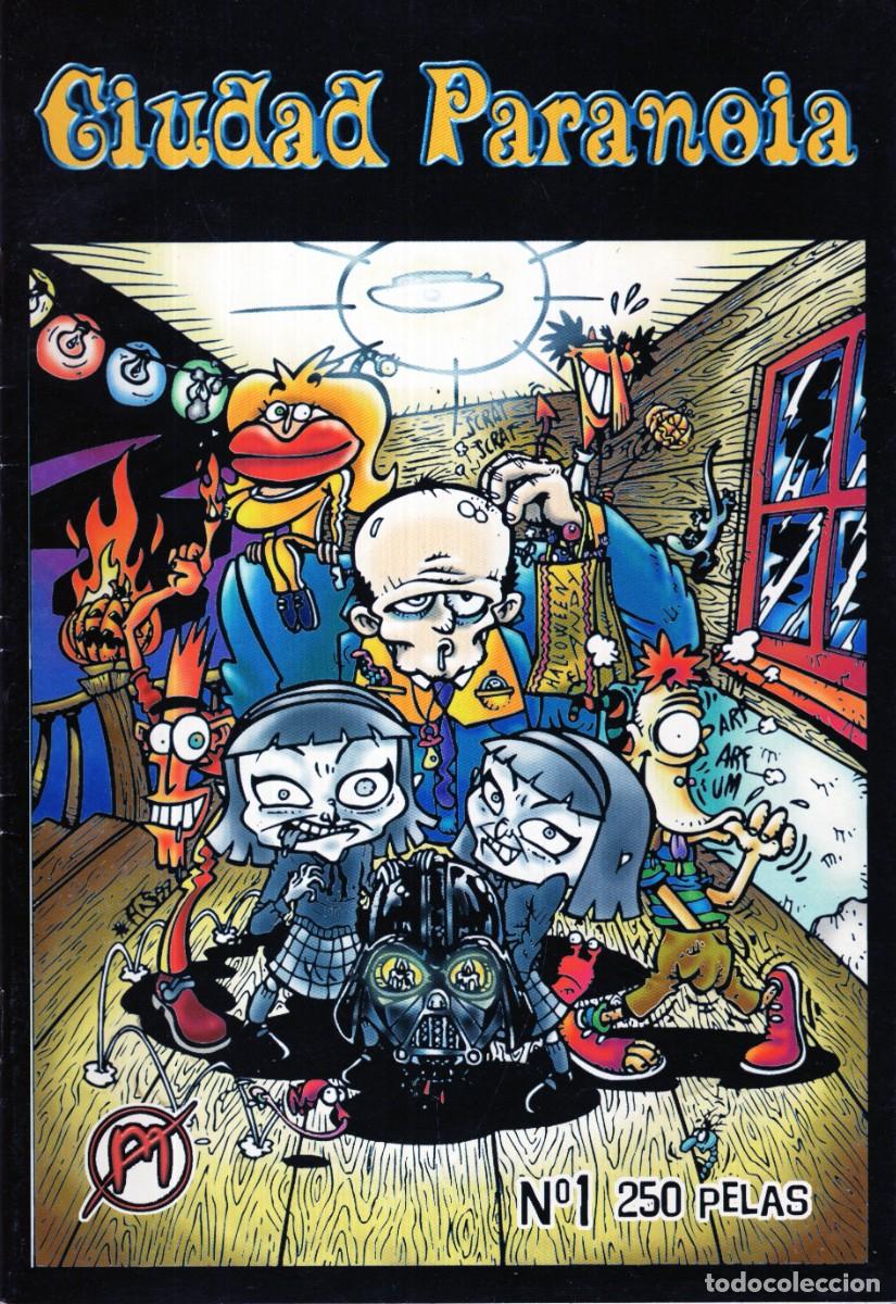Comics: CIUDAD PARANOIA N&ordm; 1 - MALASHPINA - BUEN ESTADO