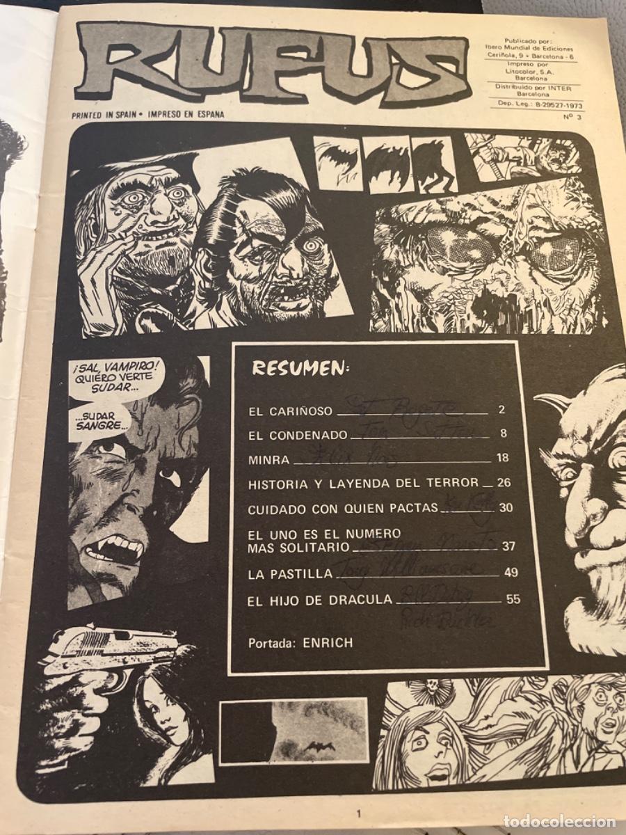 C&oacute;mics: RUFUS, n&uacute;mero 3 - Foto 2