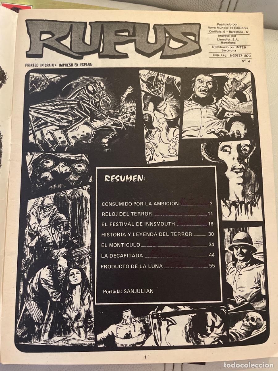 C&oacute;mics: RUFUS, n&uacute;mero 4 - Foto 2
