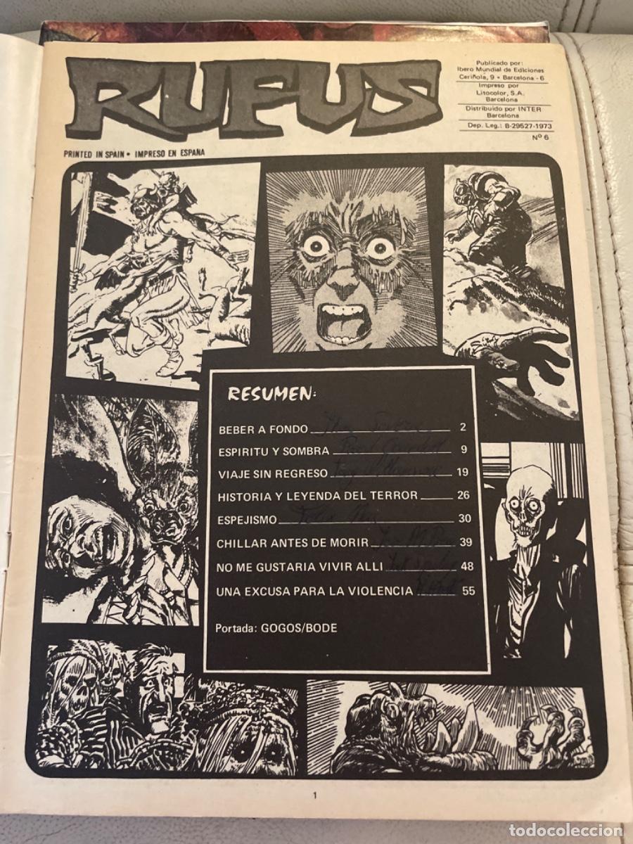 C&oacute;mics: Rufus, n&uacute;mero 6 - Foto 2