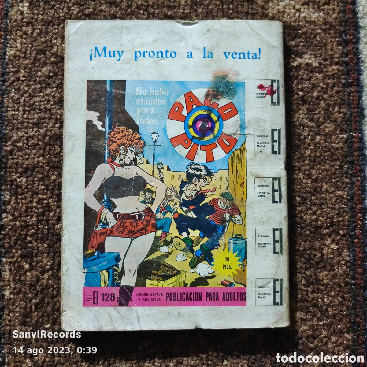 C&oacute;mics: SHAFT N&deg; 14: UN PU&Ntilde;AL EN LA ESPALDA (ELVIBERIA) - Foto 2