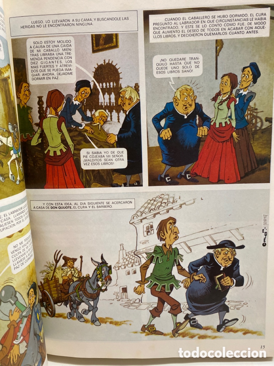 C&oacute;mics: Don Quijote de La Mancha - Sedmay ediciones - Foto 2