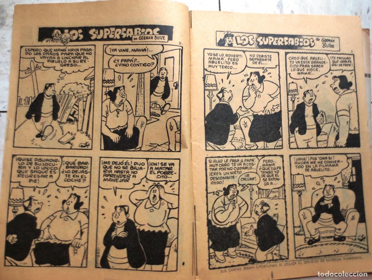 C&oacute;mics: VINTAGE LOTE DE 8 COMICS DE LOS SUPER SABIOS A&Ntilde;OS 60s - Foto 4