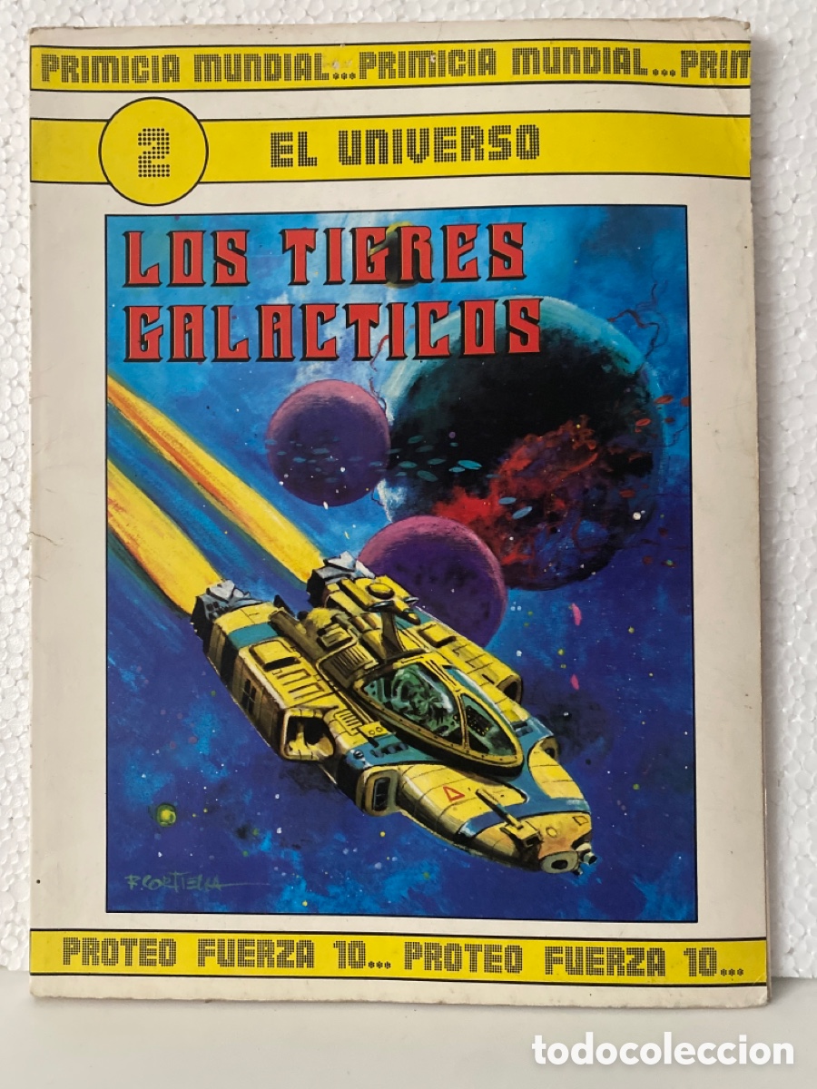 C&oacute;mics: UNIVERSO #2 -LOS TIGRES GAL&Aacute;CTICOS- Ediciones Rasgos &ldquo;Rareza&rdquo; - Foto 1