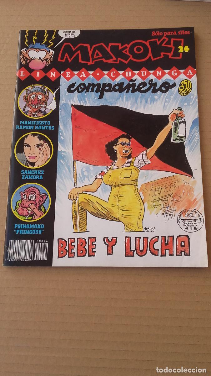 C&oacute;mics: MAKOKI N&ordm; 24 S&Oacute;LO PAR&Aacute; SITOS - 1992 - EDICIONES MAKOKI S.A. - Foto 1