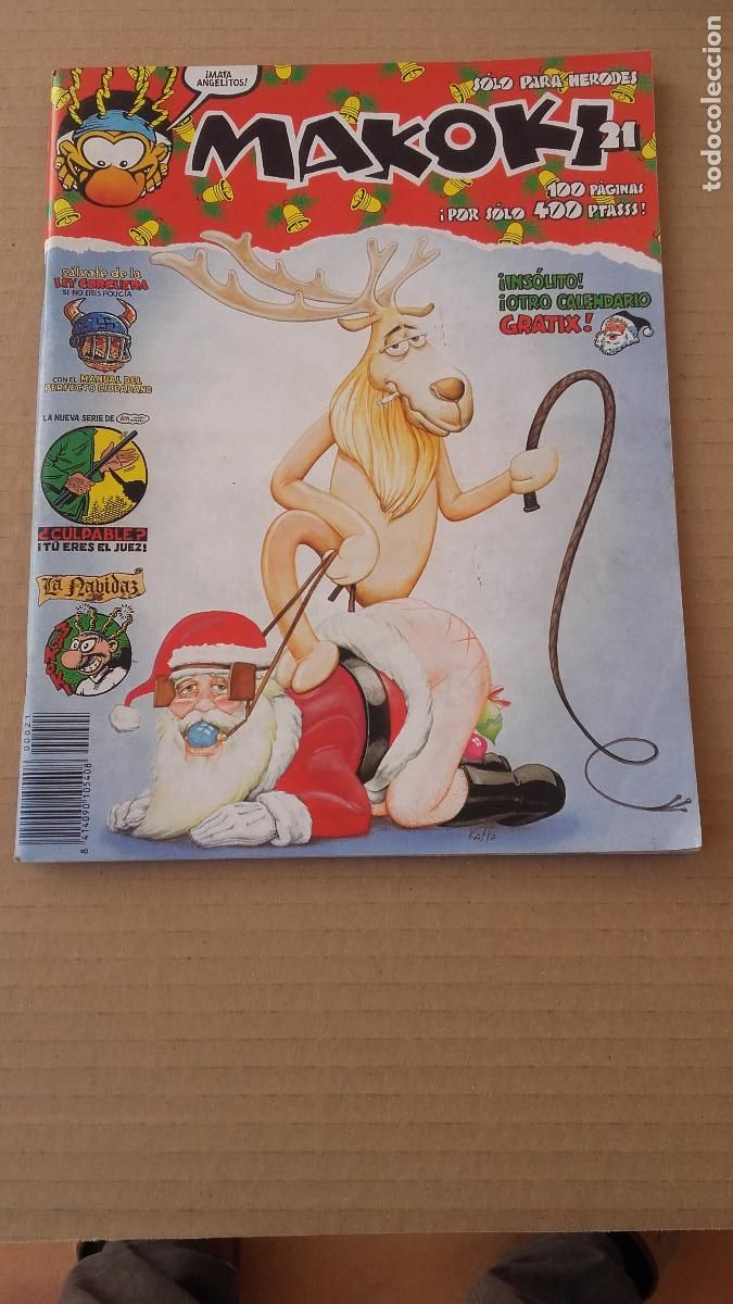 C&oacute;mics: MAKOKI N&ordm; 21 S&Oacute;LO PARA HERODES - 1991 - EDICIONES MAKOKI S.A. - Foto 1