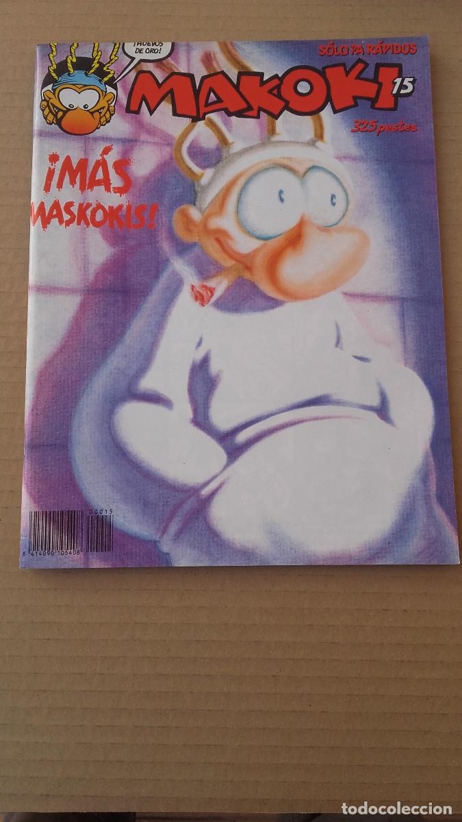 C&oacute;mics: MAKOKI N&ordm; 15 S&Oacute;LO PA R&Aacute;PIDOS - 1991 - EDICIONES MAKOKI S.A. - Foto 1