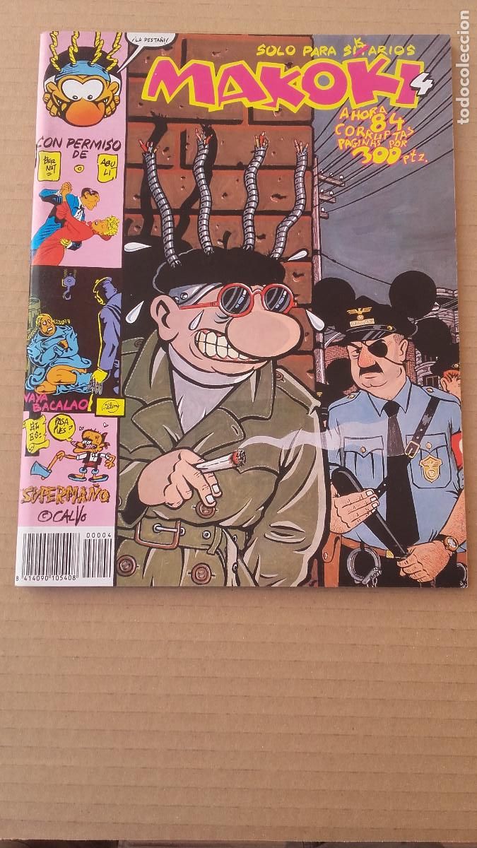 Comics: MAKOKI N&ordm; 4 - S&Oacute;LO PARA SIKARIOS - 1990 - EDICIONES MAKOKI S.A.
