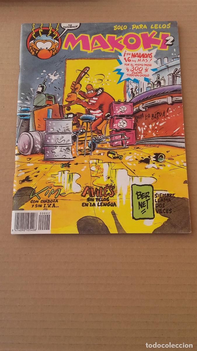 C&oacute;mics: MAKOKI N&ordm; 2 - S&Oacute;LO PARA LELOS - 1990 - EDICIONES MAKOKI S.A. - Foto 1