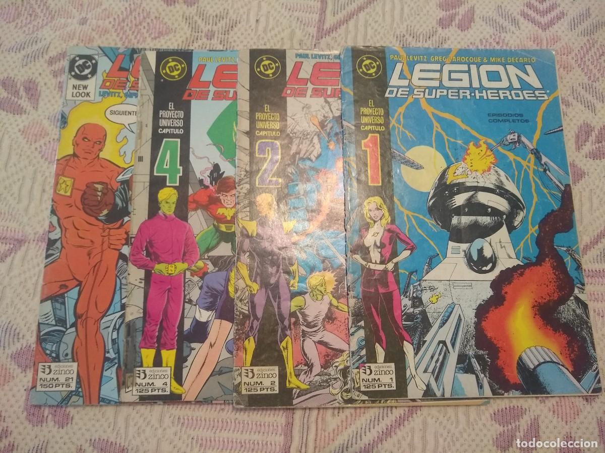 C&oacute;mics: Lote comics legion de superh&eacute;roes - Foto 1