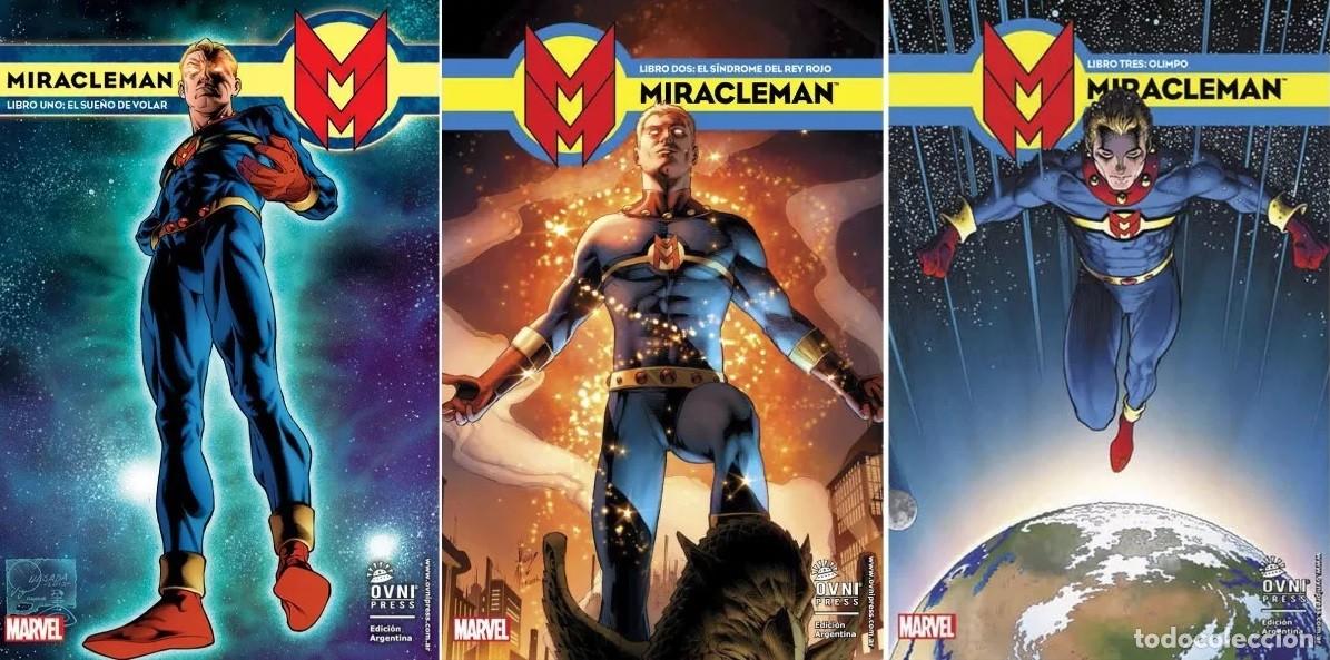 C&oacute;mics: Ovnipress - Miracleman Tomo 1 Al 3 - Alan Moore + Env&iacute;o Gr&aacute;tis
