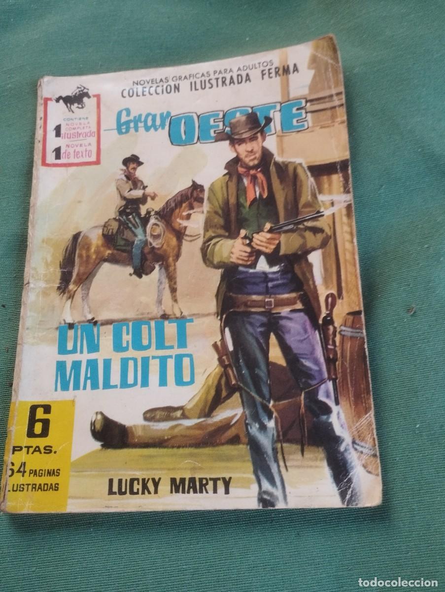 C&oacute;mics: Lote de 3 novelas ilustradas del Oeste a&ntilde;o 1965 - Foto 4
